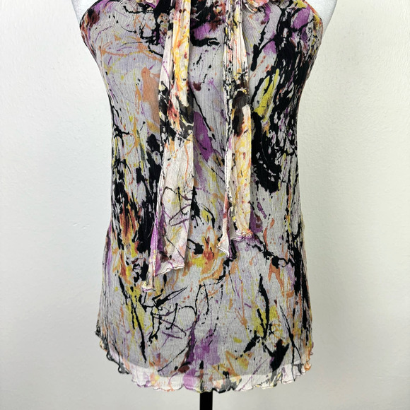 Zara Multicolor Halter Blouse - Picture 7 of 10